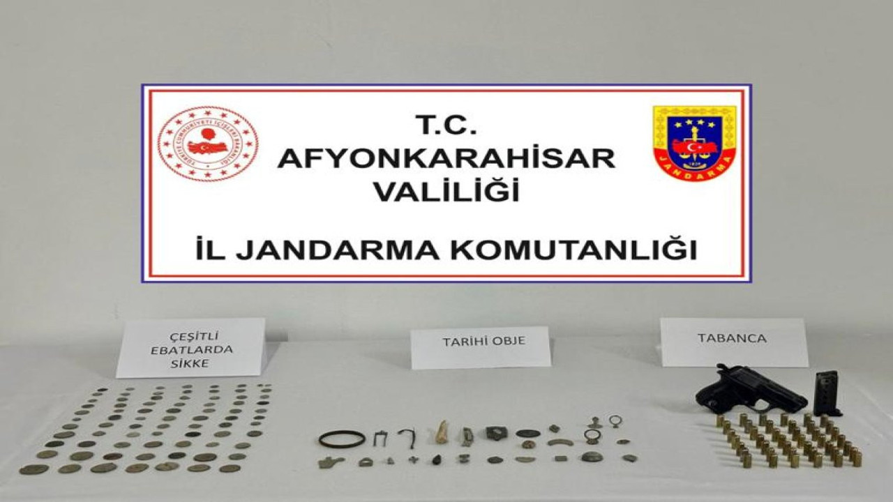 Jandarma tarihi eser operasyonu: Yüzlercesi ele geçirildi