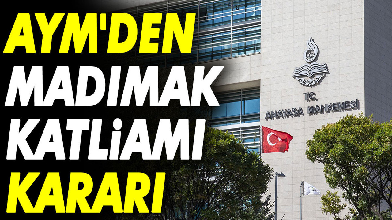 AYM'den Madımak Katliamı kararı