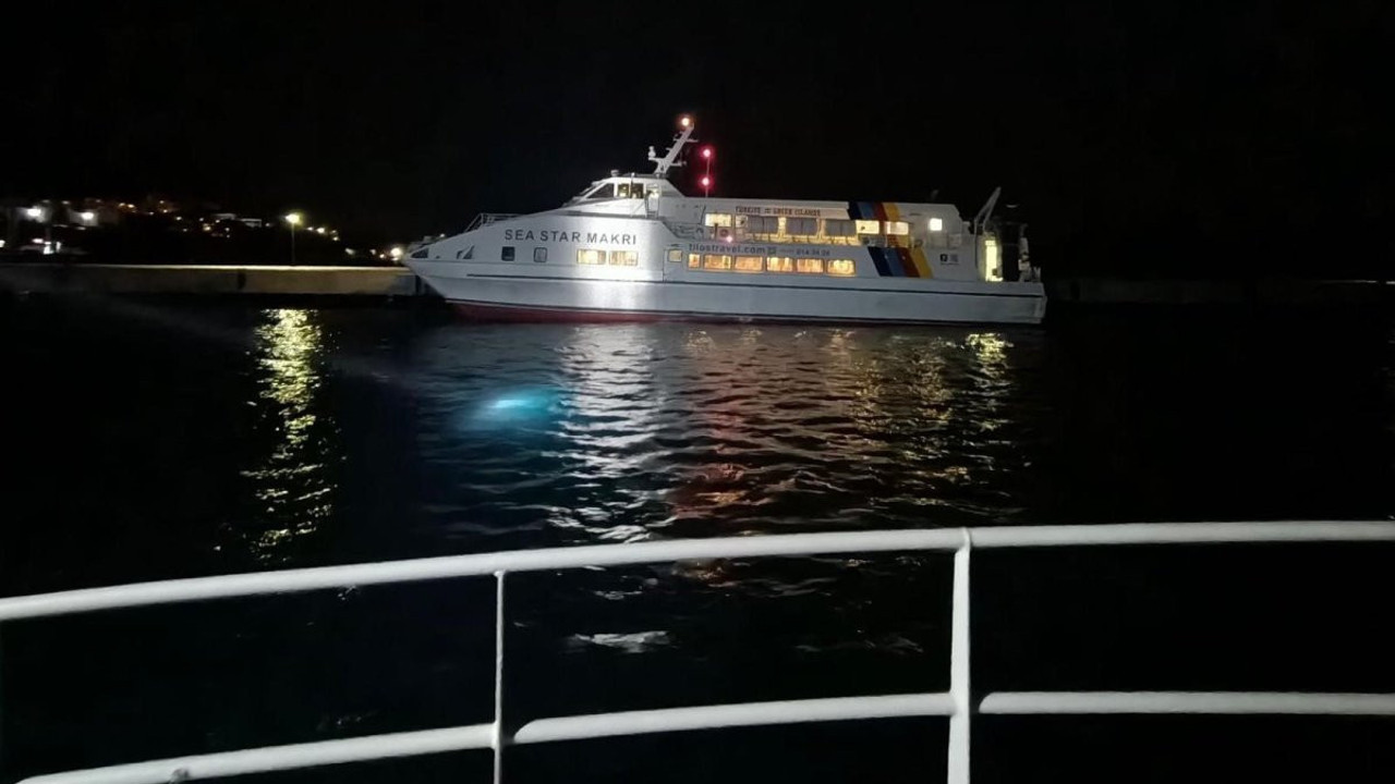 Deniz ortasında mahsur kaldılar