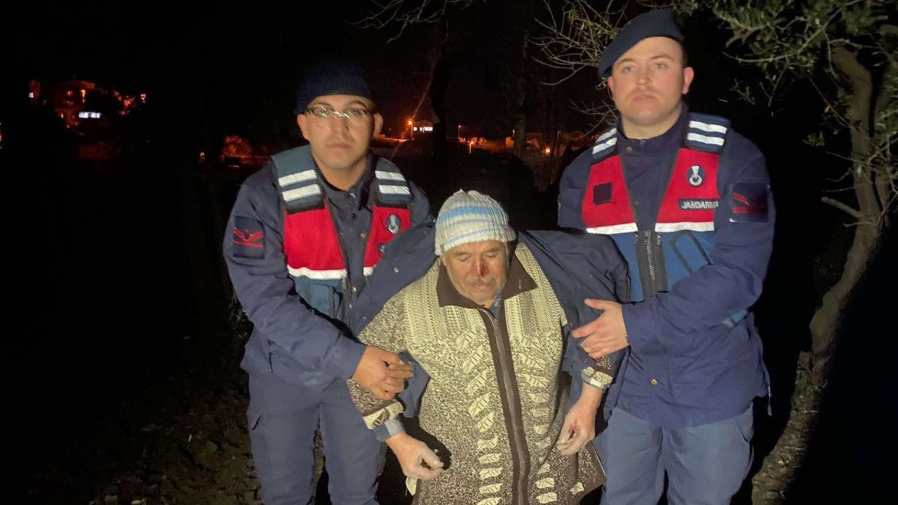 Kaybolan yaşlı adam jandarma tarafından bulundu