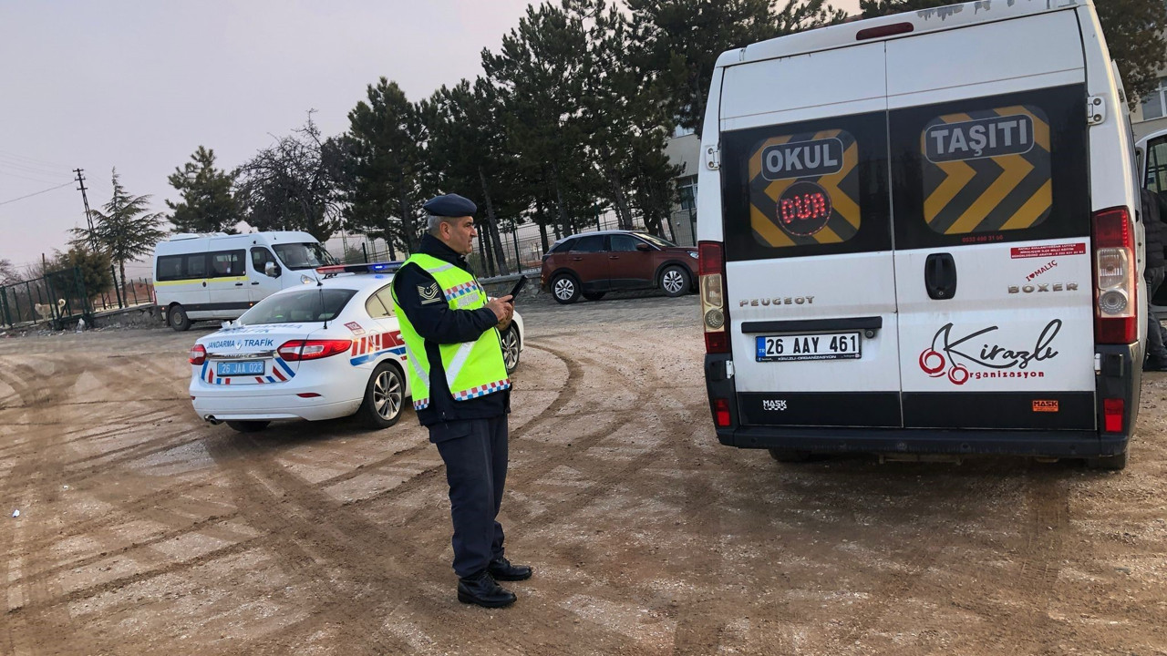 Okul servislerine ceza: 17 bin 758 TL