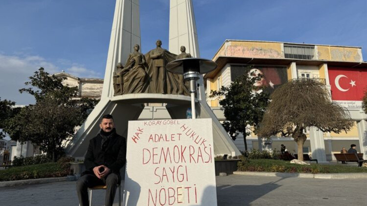 CHP'den listeye giremeyince oturma eylemi başlattı