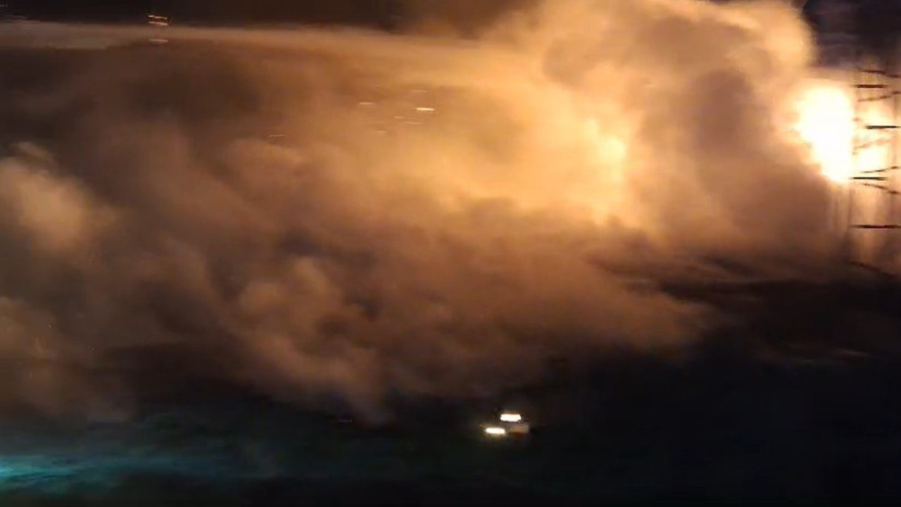 5 milyon liralık yangın