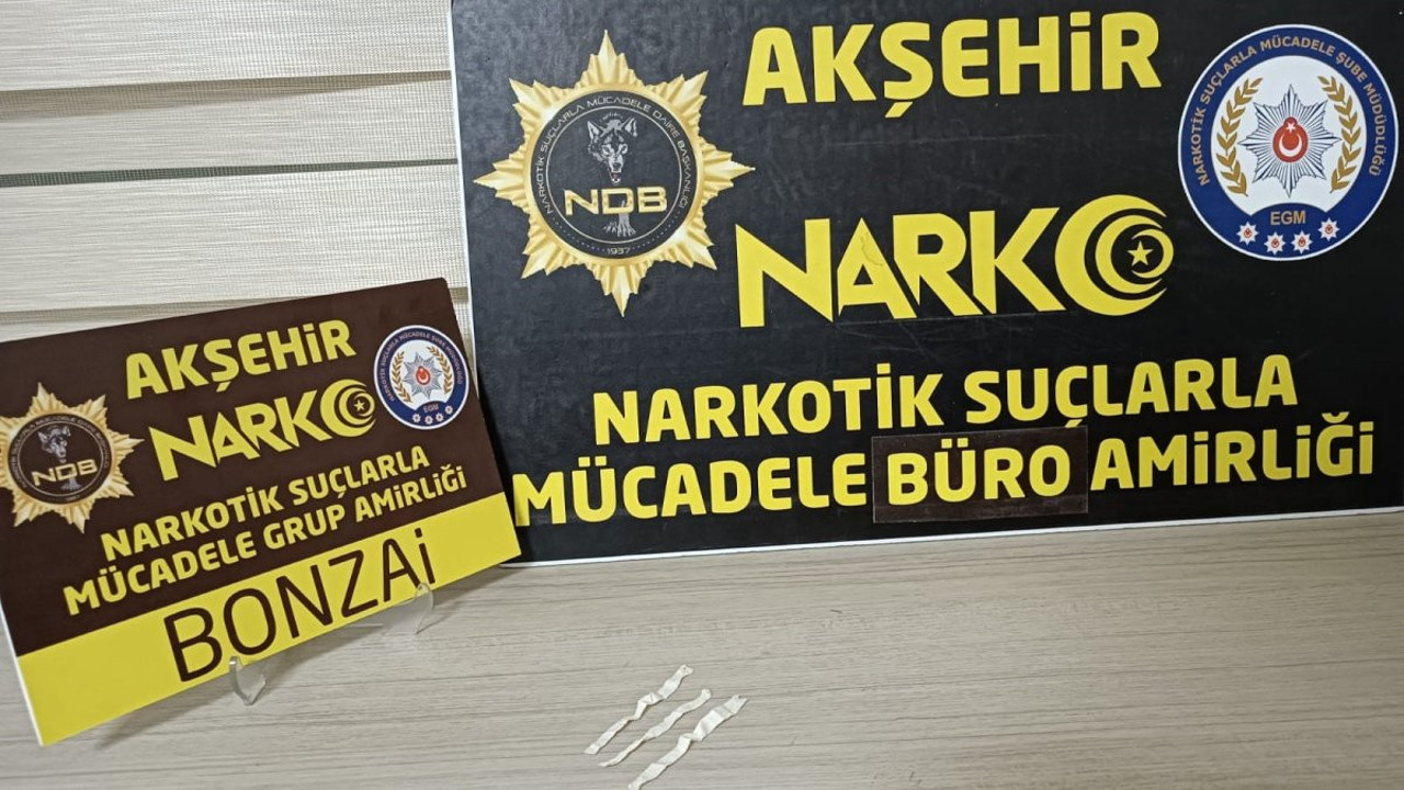 Konya'da 2 zehir taciri tutuklandı