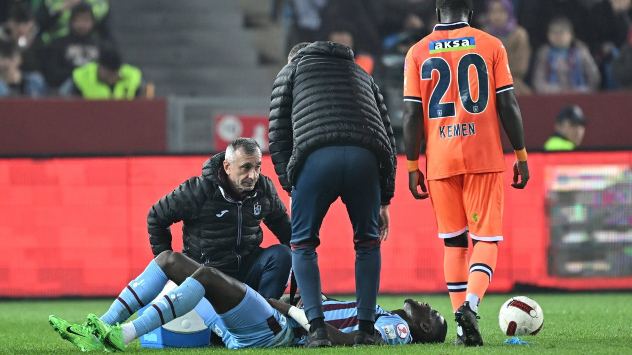 Trabzonspor'da Onuachu'da kırık