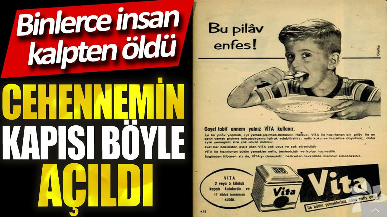 Cehennemin kapısı böyle açıldı. Binlerce insan kalpten öldü