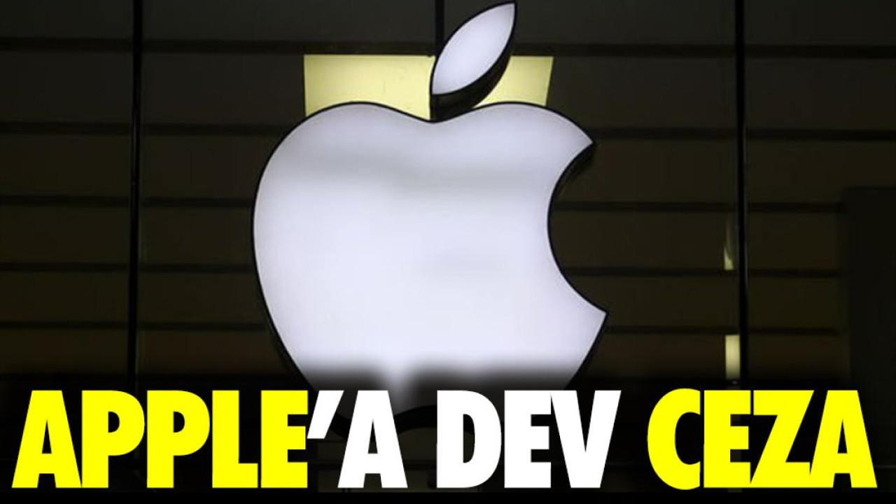 Apple’a dev ceza