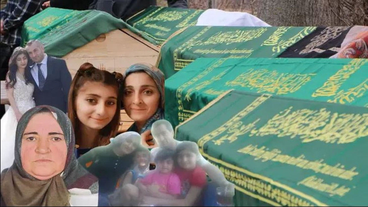 Aynı aileden 5 kişi yan yana toprağa verildi! Acı detay ortaya çıktı…