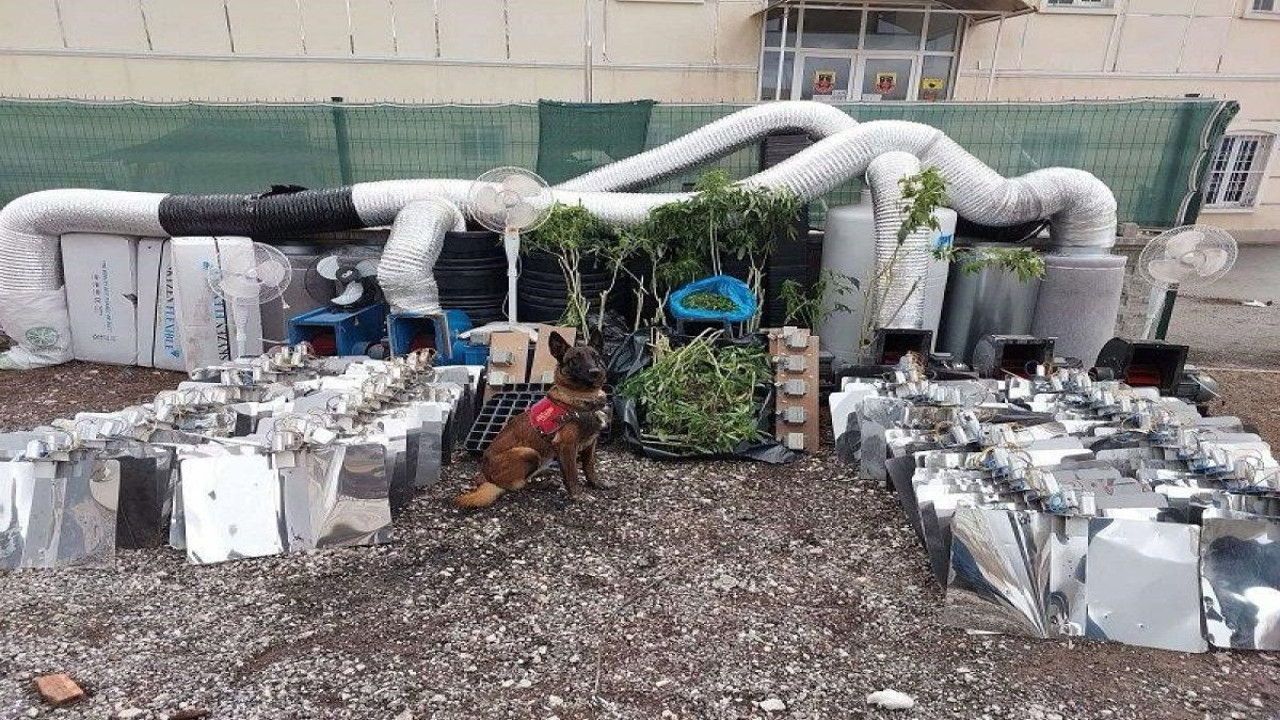 Ankara’da uyuşturucu madde üreten kişi yakalandı