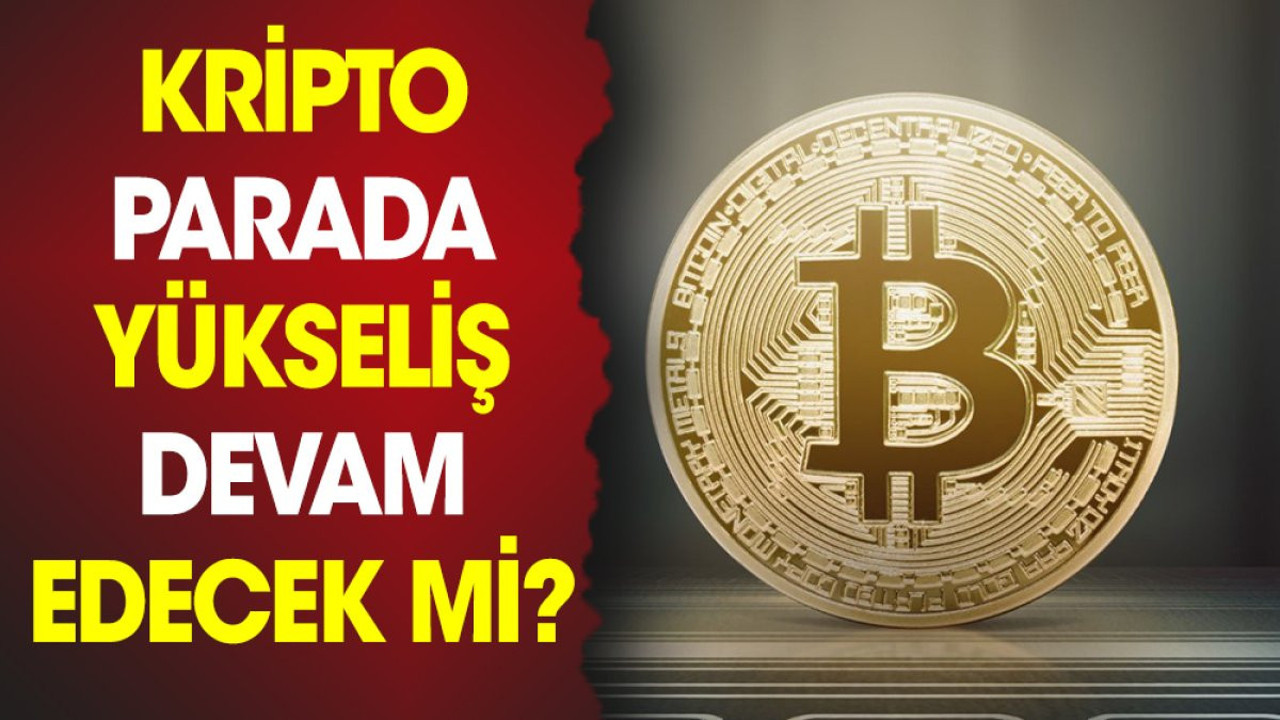 Kripto parada yükseliş devam edecek mi?