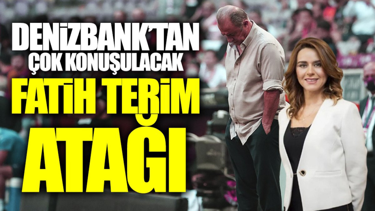 Denizbank'tan karşı atak! Fatih Terim'e yakın 5 isme suç duyurusu