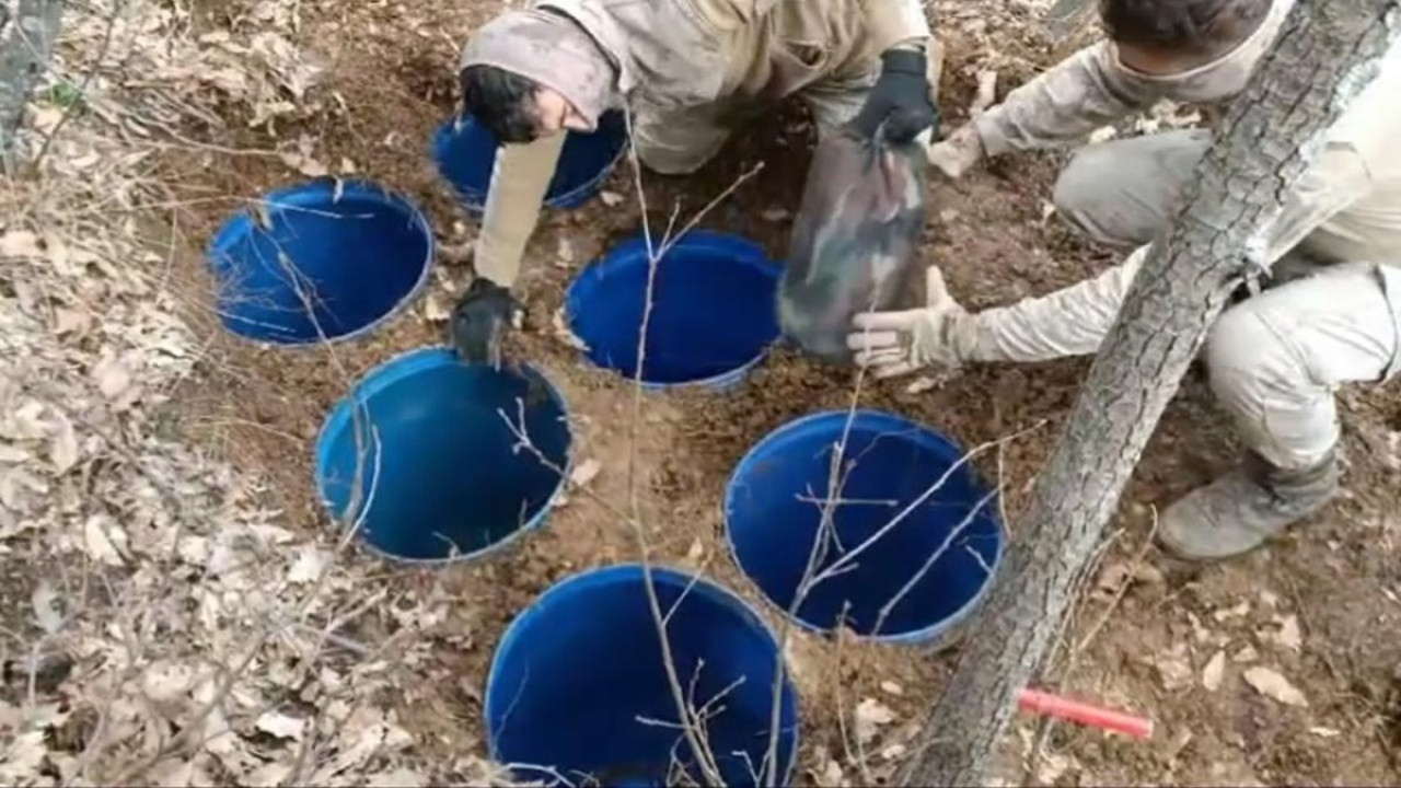 Teröristlere darbe üstüne darbe! 11 sığınak ve 2 depo imha edildi