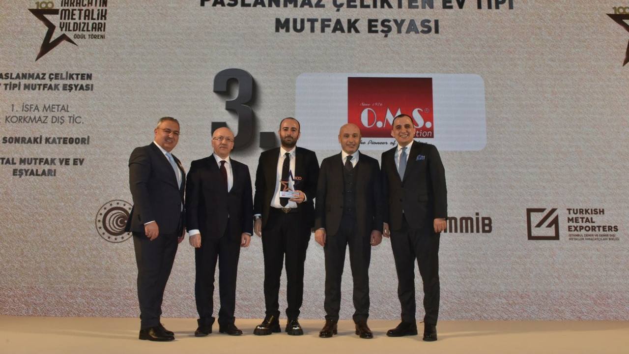 İhracatı rekora taşıyan OMS’ye çifte ödül