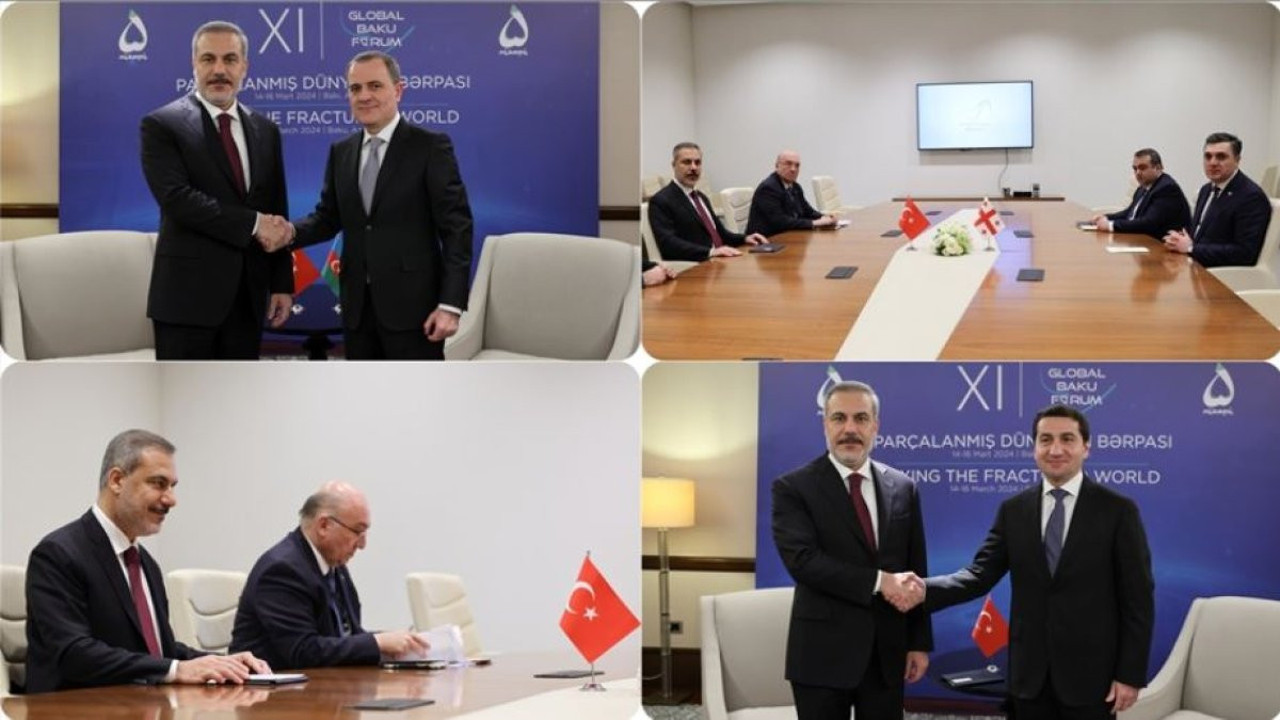 Fidan Bakü'de temaslarda bulundu