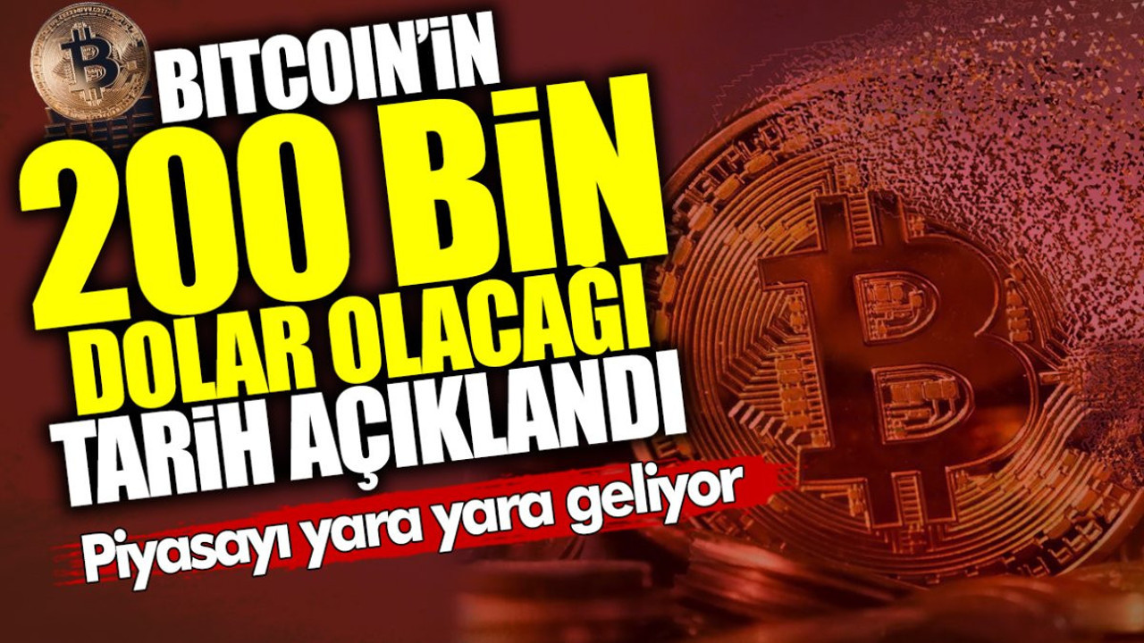 Bitcoin piyasayı yara yara geliyor! Kripto uzmanları 200 bin dolar olacak dedi tarih verdi