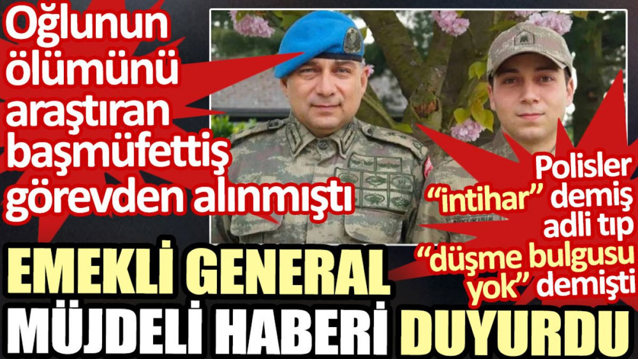 Emekli General Ethem Büyükışık oğlu Dorukhan’ın şüpheli ölümüne ilişkin davada müjdeli haberi açıkladı