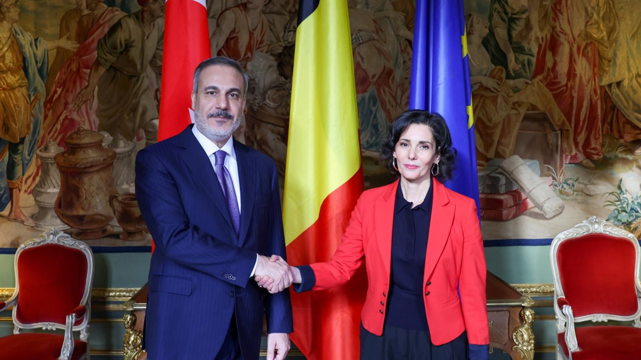 Bakan Fidan Belçikalı mevkidaşı Lahbib ile görüştü