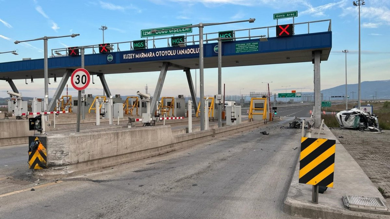 Gişeleri tutturamayınca beton bankete çarptı
