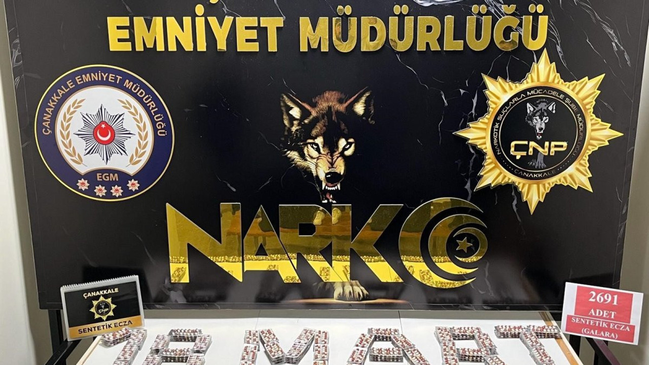 Çanakkale'de uyuşturucu operasyonu: 4 tutuklama