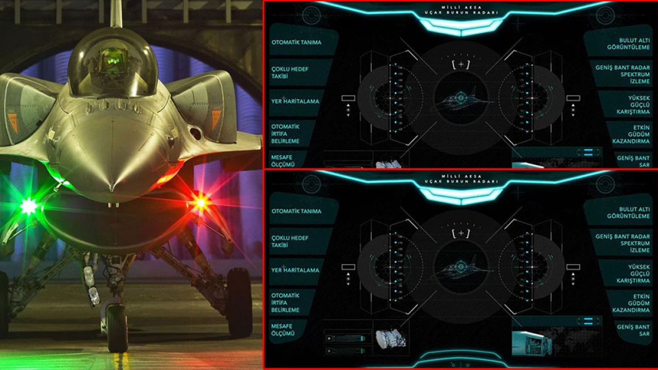 ASELSAN geliştirdi. F-16'lara burun radarı takıldı