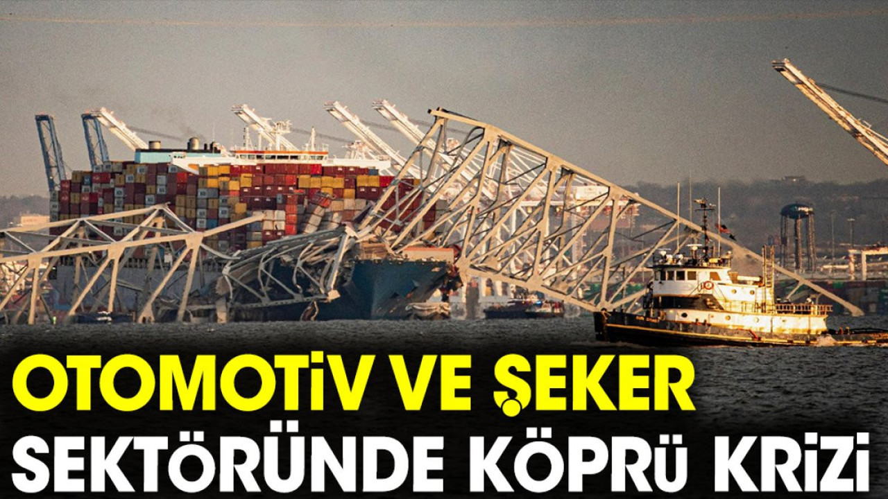 Otomotiv ve şeker sektöründe köprü krizi