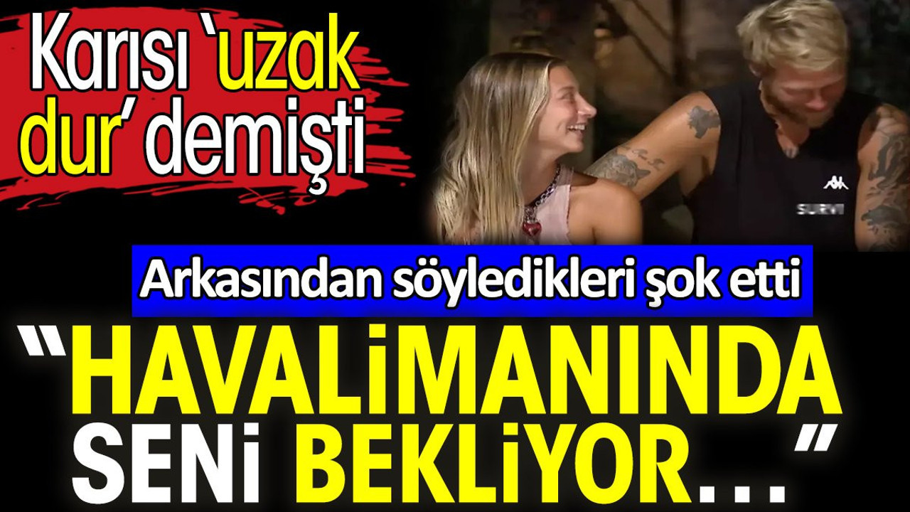 Yunus Emre'nin sözleri şoke etti: Havalimanında seni bekliyor… Karısı 'Aleyna'dan uzak dur' demişti!