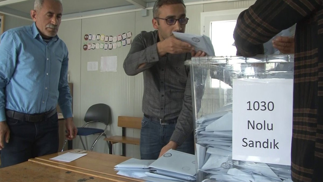 Adıyaman’da oy sayımı sürüyor