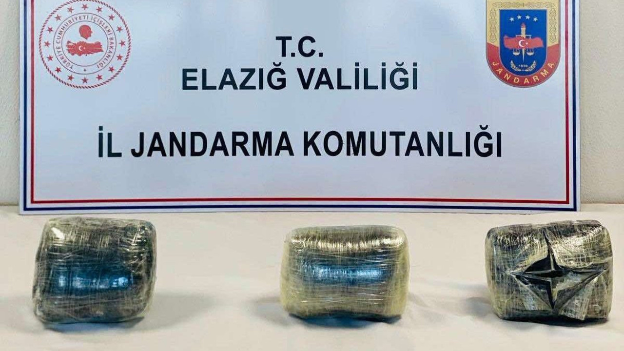 Elazığ’da uyuşturucu operasyonu. 2 zehir taciri yakalandı