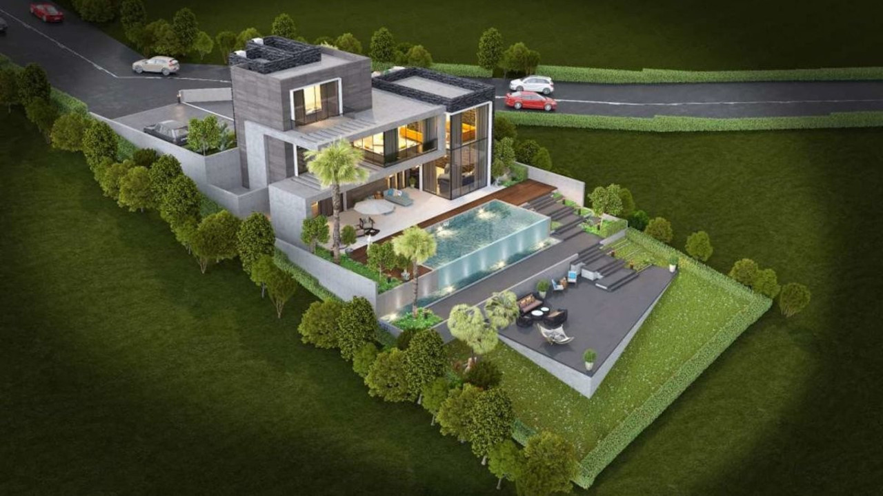 Lüks villada yaşam. Burası ABD değil Türkiye