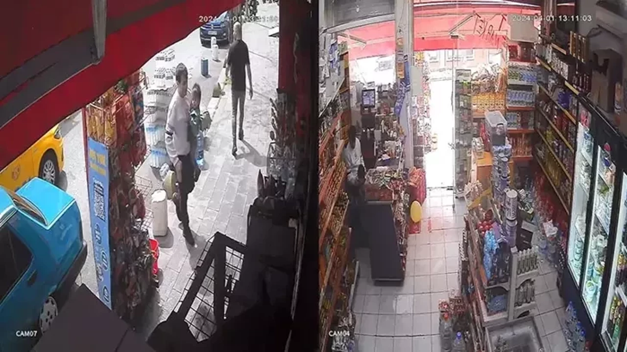 Balonun peşinden caddeye koşan iki yaşındaki oğlunu kıl payı kurtardı