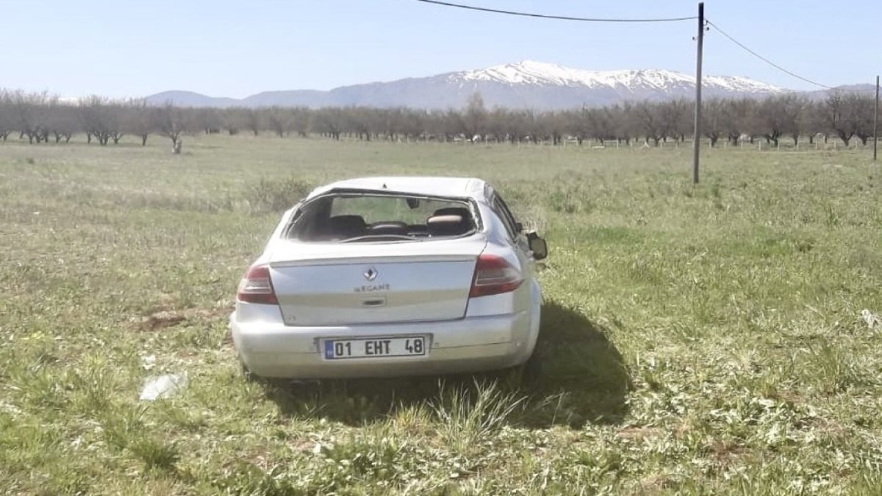 Malatya'da otomobil takla attı: 2 yaralı