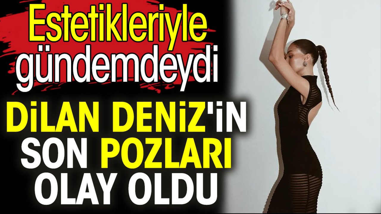 Dilan Çiçek Deniz'in son pozları olay oldu. Estetikleriyle gündemdeydi