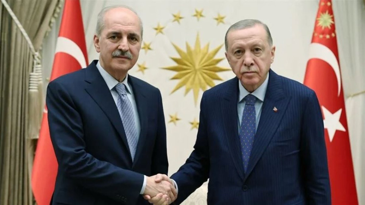 Erdoğan TBMM Başkanı Numan Kurtulmuş'u kabul etti