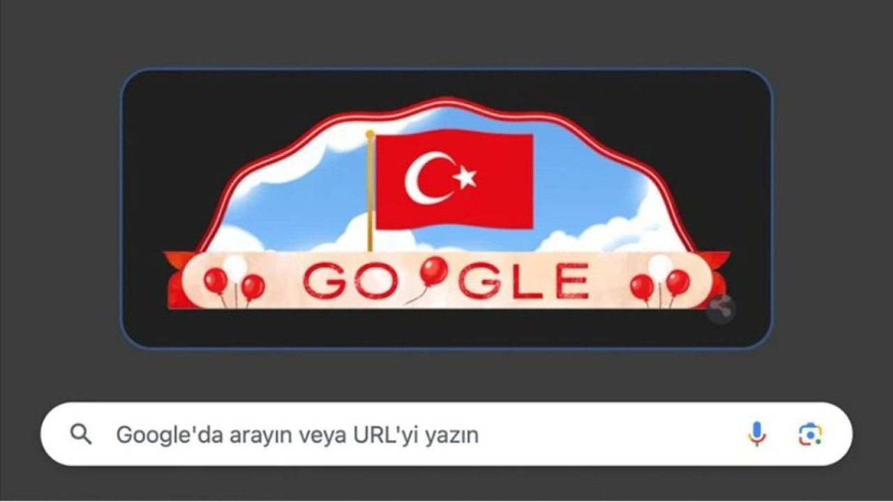 Google'ın 23 Nisan'a özel ‘doodle’ı