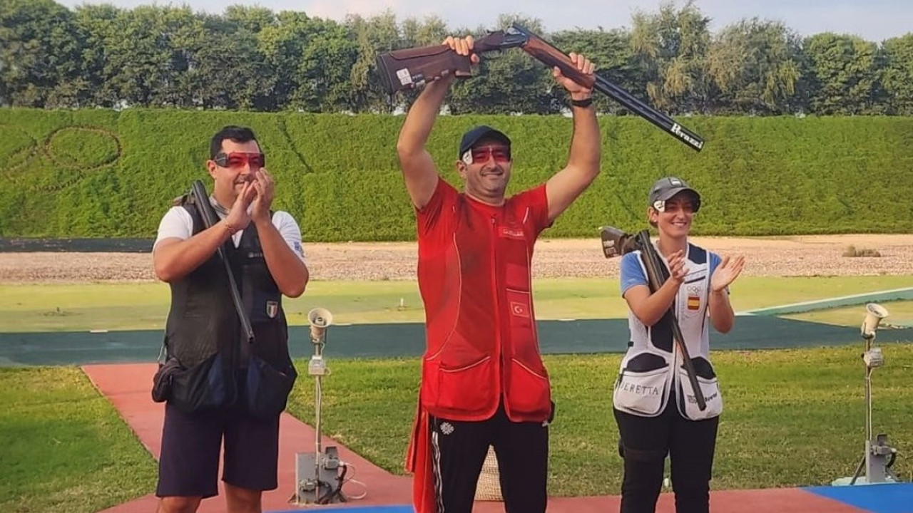 Milli sporcu 2024 Paris'i 12'den vurdu