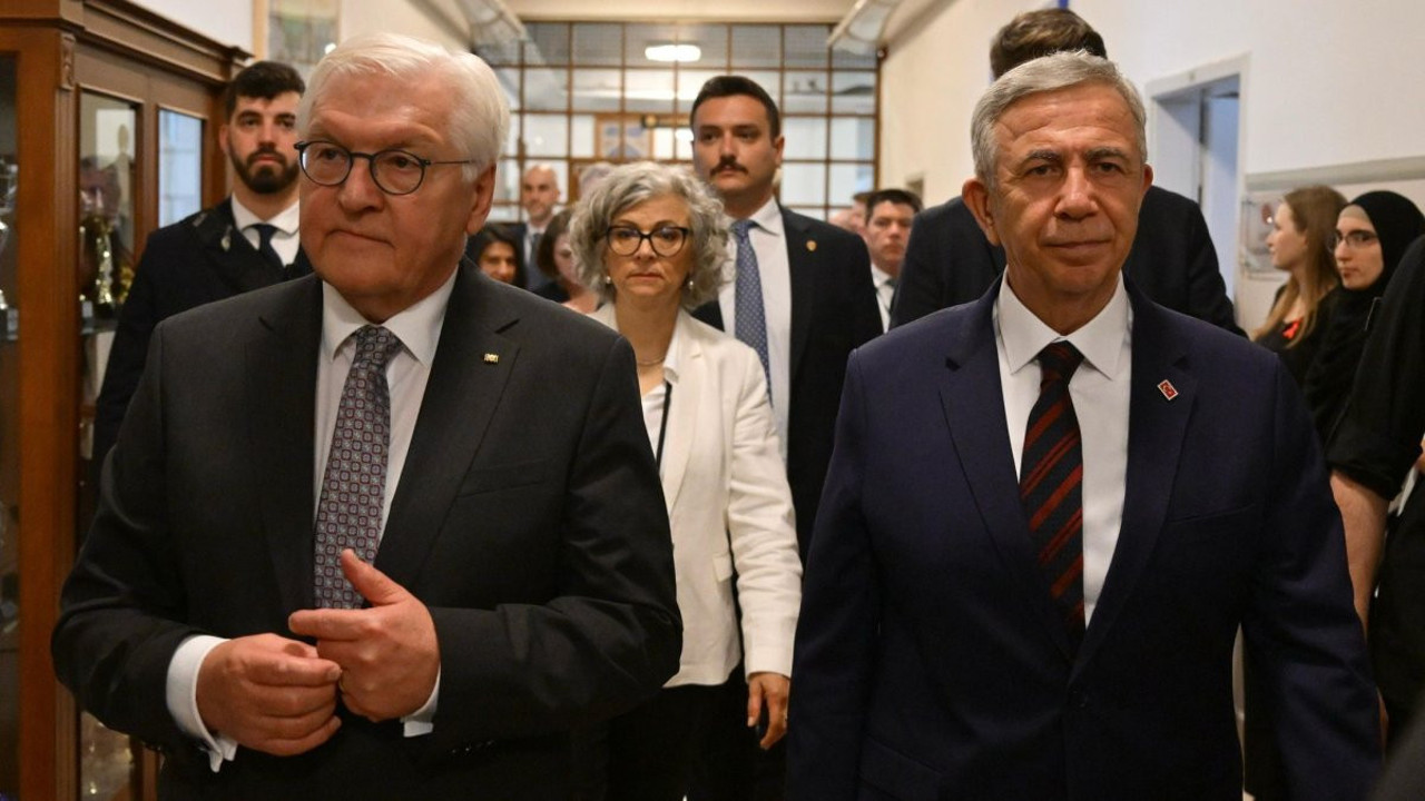 Almanya Cumhurbaşkanı İmamoğlu’nun ardından Mansur Yavaş’la da görüştü