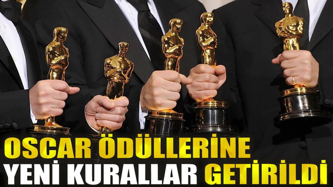 Oscar Ödülleri'ne yeni kurallar getirildi