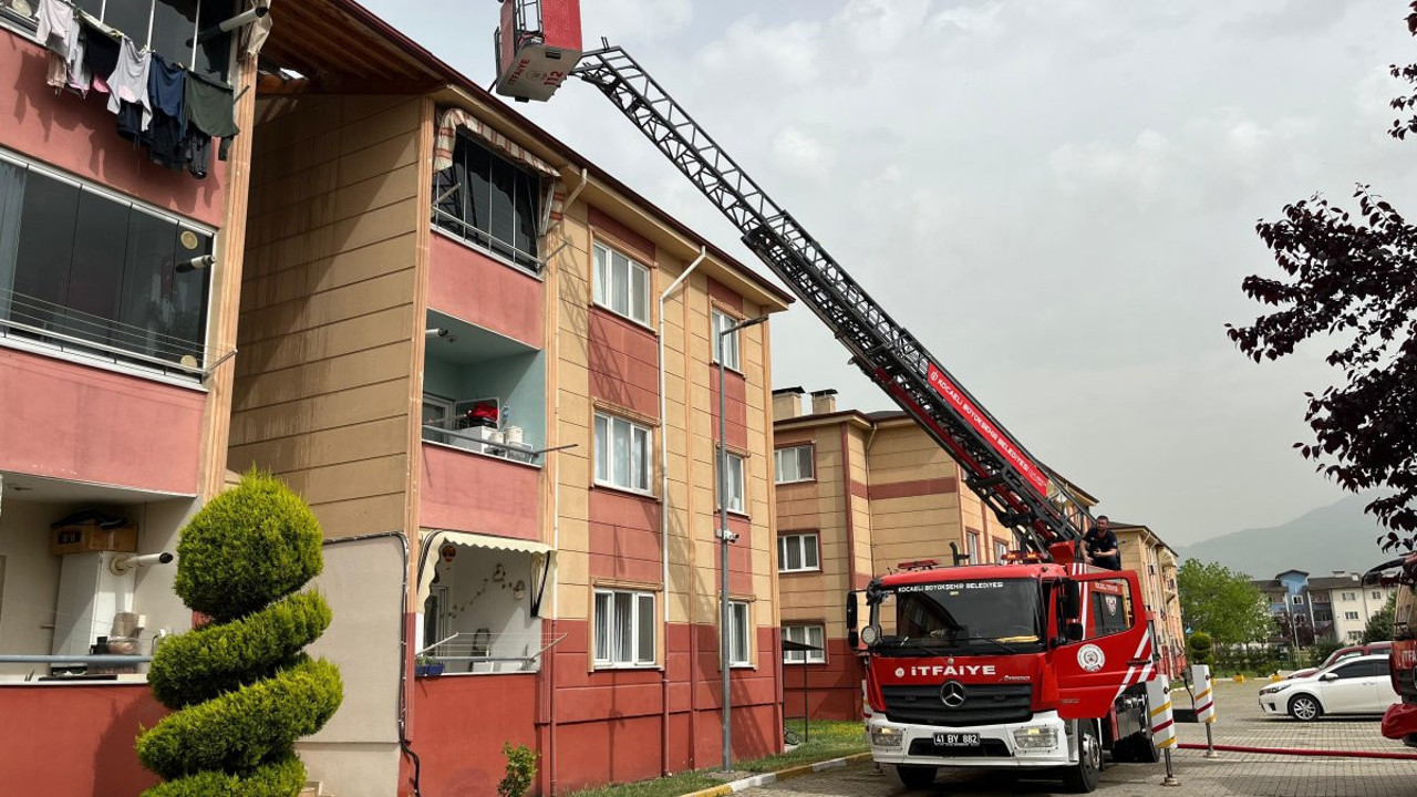 Tadilat çalışması esnasında yangın çıktı