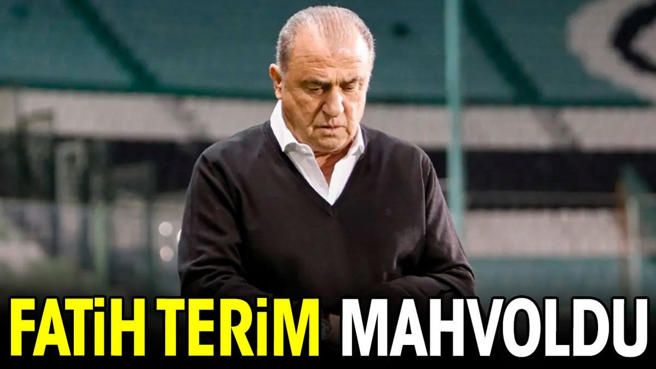Fatih Terim mahvoldu