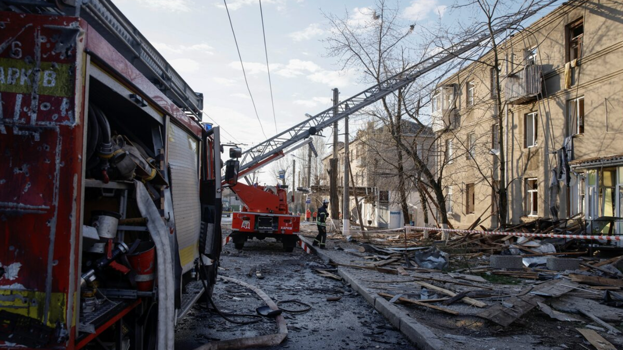 Rusya yine Harkiv'i vurdu