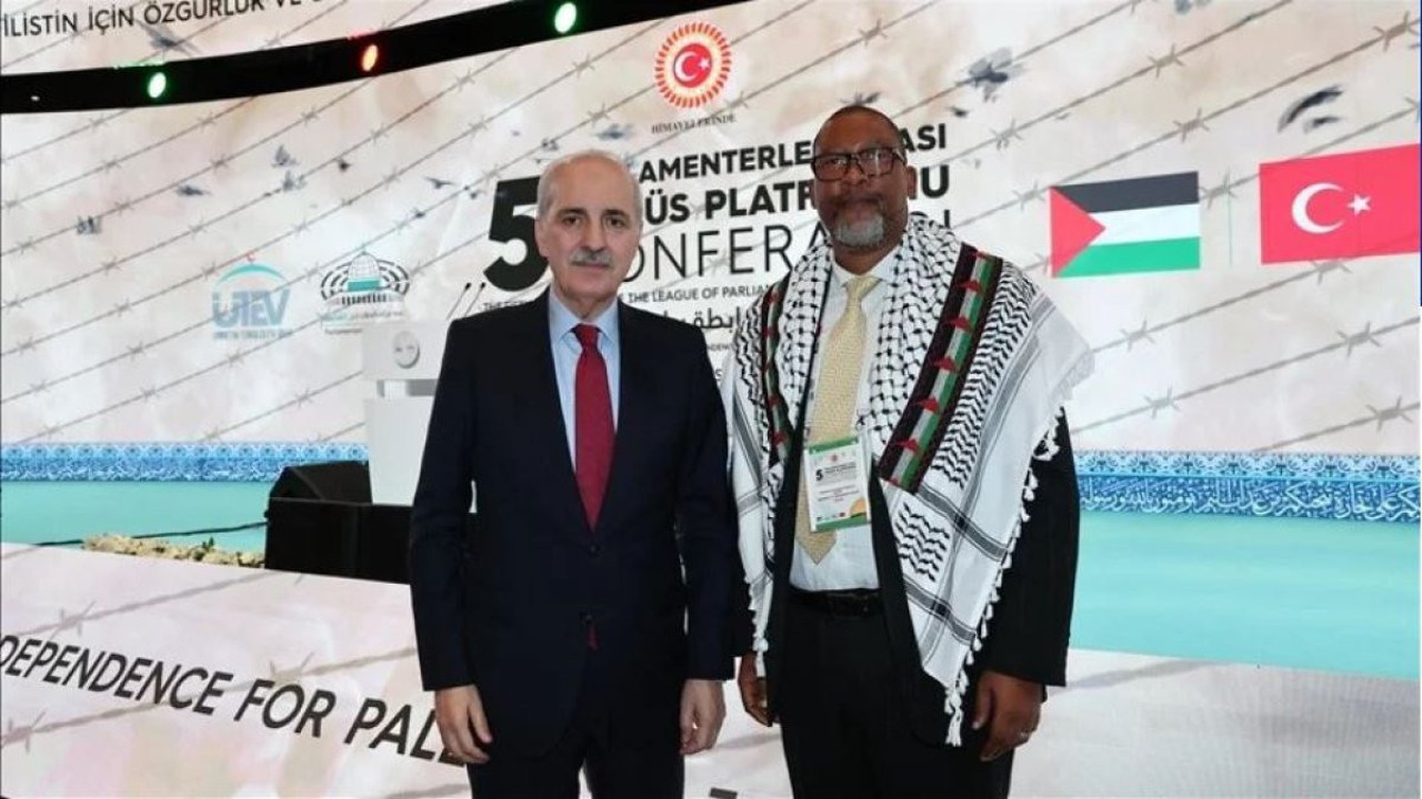 Kurtulmuş Nelson Mandela'nın torunuyla görüştü