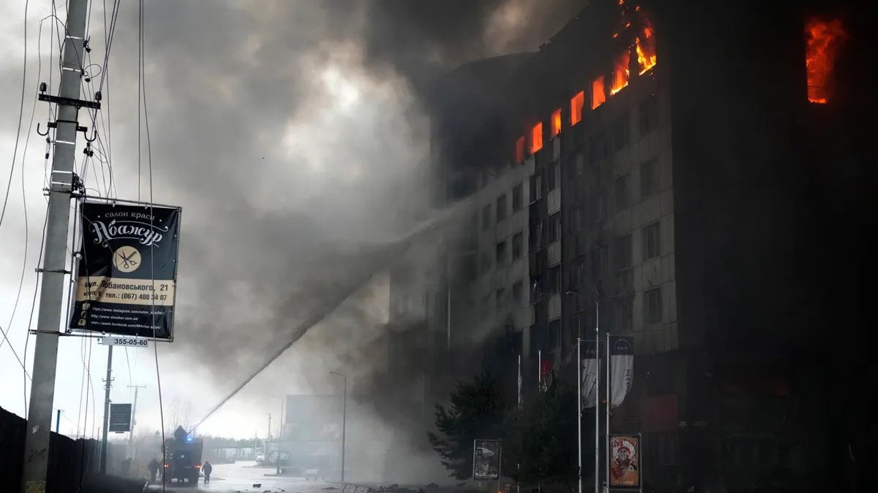 Rusya Ukrayna'nın enerji alt yapısına büyük darbe vurdu
