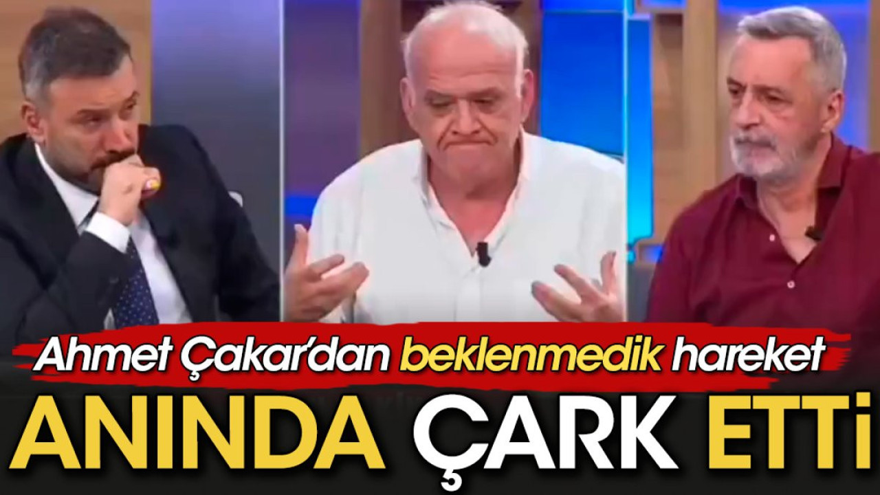 Ahmet Çakar ışık hızıyla çark etti