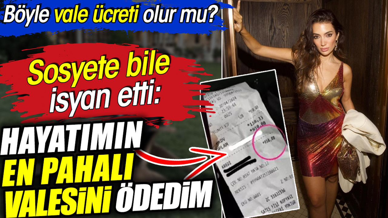 Böyle vale ücreti mi olur? Sosyete fenomeni Rachel Araz bile isyan etti