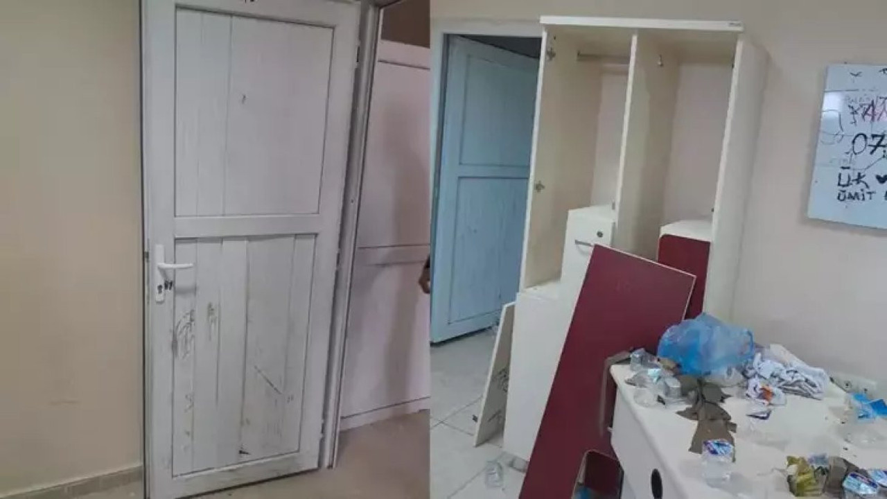 Olaylı maçın polis kamerasında inanılmaz görüntüler