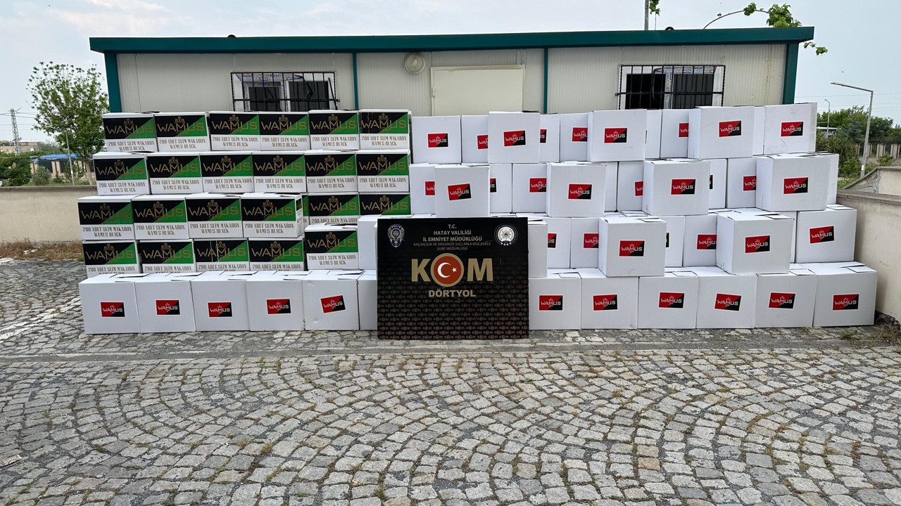 2 milyona yakın makaron ele geçirildi