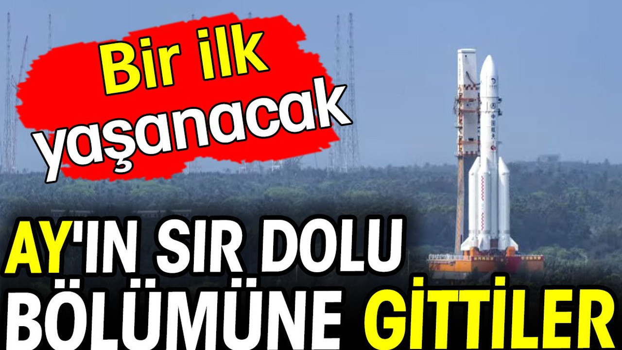 Ay'ın sır dolu bölümüne gittiler! Bir ilk yaşanacak