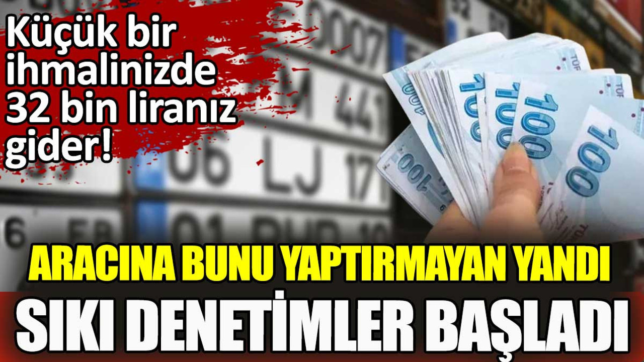 Aracına bunu yaptırmayan yandı. İhmal eden 32 bin TL'yi öder