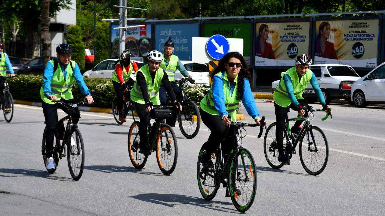 Balıkesir 11. Yeşilay Bisiklet Turu düzenlendi