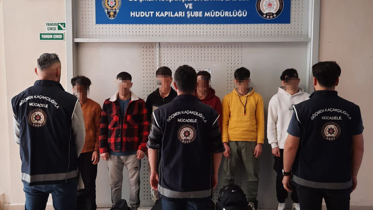 6 kaçak sığınmacı yakalandı (08 Mayıs 2024)